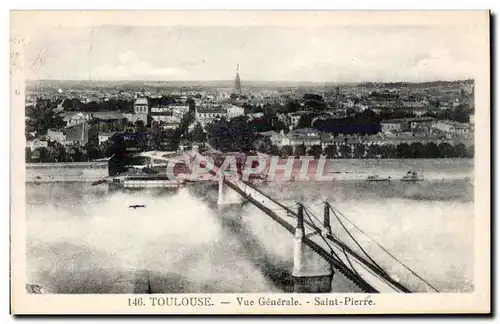 Toulouse - Vue Generale - Saint Pierre - Ansichtskarte AK