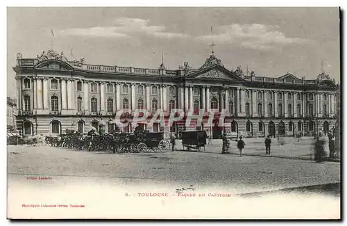 Toulouse - Facade du Capitole - Ansichtskarte AK