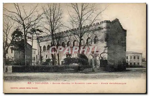 Toulouse - Ancien College St Raymond - Ansichtskarte AK