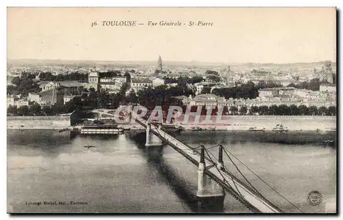 Toulouse - Vue Generale - Saint Pierre - Ansichtskarte AK