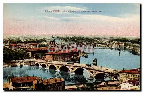 Toulouse - Vue Generale sur la Garonne - Cartes postales