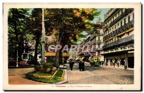 Toulouse - Rue d&#39Alsace Lorraine - Cartes postales