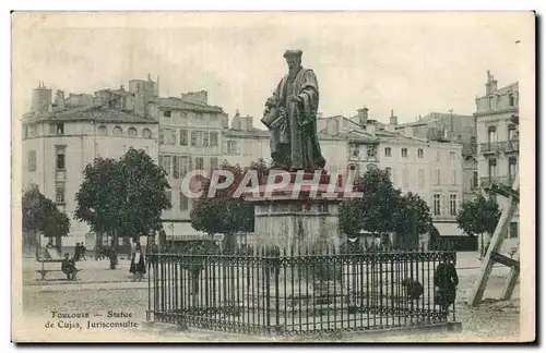Toulouse - Statue de Cujas - Jurisconsulte - Ansichtskarte AK