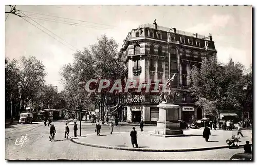 Ansichtskarte AK Toulouse Carrefour Boulevard de Strasbourg et place Jeanne d&#39arc