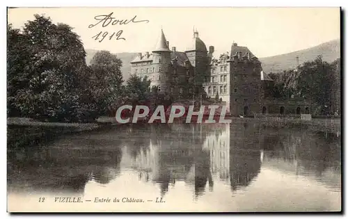 Vizille - Entree du Chateau - Cartes postales