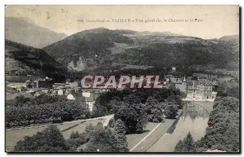 Vizille - Vue Generale - Le Chateau et le Parc - Cartes postales