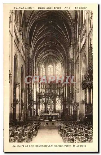 Voiron - Eglise Saint Bruno - Le Choeur - Cartes postales