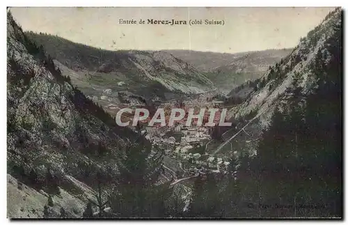 Entree de Morez Jura - Cartes postales