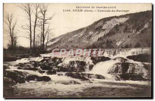 Syam - Cascade du Barrage - Cartes postales