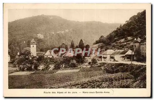 Route des Alpes - Nans Sous Sainte Anne - Cartes postales