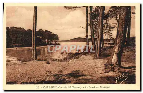 Capbreton sur Mer - Le Canal - Cartes postales