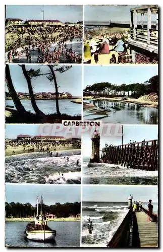 Capbreton sur Mer - L'Estacade - La Plage - Le Canal - Cartes postales