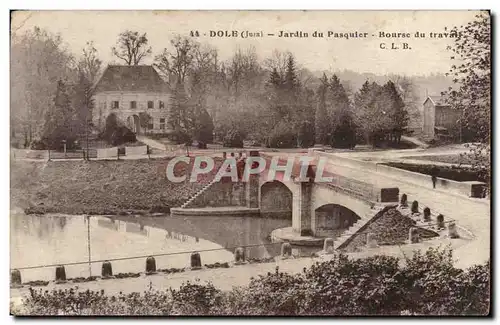 Dole - Jardin du Pasquier - Bourse du Travail - Cartes postales
