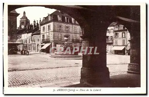 Arbois - Place de la Liberte - Cartes postales