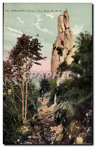 Cartes postales Poligny La dent du midi