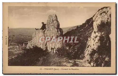 Cartes postales Poligny Fauteuil de Napoleon