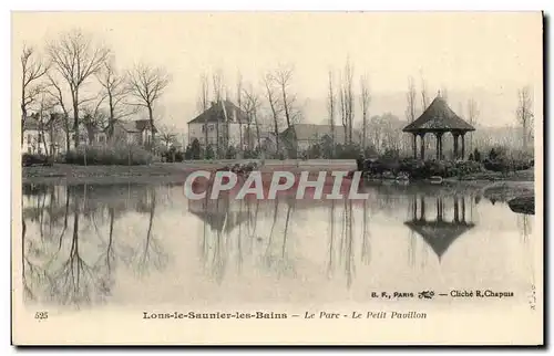 Cartes postales Lons le Saunier Le parc Le petit pavillon