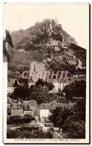 Cartes postales Salins les Bains Le fort Belin