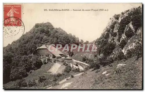 Ansichtskarte AK Salins les Bains Sommet du Mont Poupet