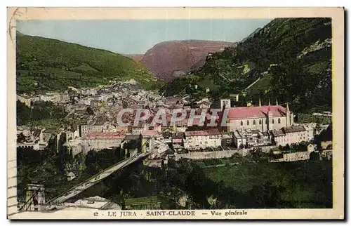 Cartes postales Saint Claude Vue generale