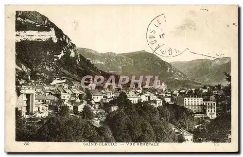 Cartes postales Saint Claude Vue generale