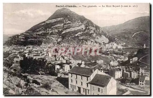 Cartes postales Saint Claude Vue generale Le Mont Bayard