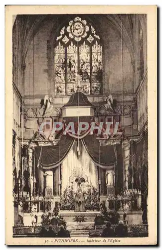 Pithiviers - Interieur de l&#39Eglise - Cartes postales