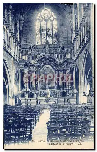 Saint Benoit sur Loire - Interieur de l&#39Eglise - Chapelle de la Vierge - Cartes postales