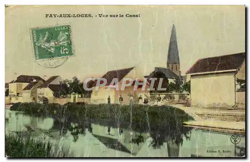 Fay aux Loges - Vue sur le Canal - Cartes postales