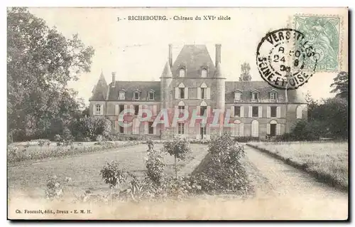 Richebourg - Chateau du XVI siecle - Cartes postales