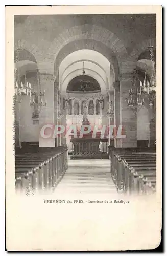 Germigny des Pres - Interieur de la Basilique - Ansichtskarte AK