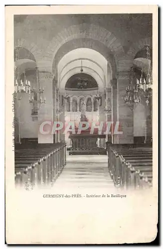 Germigny des Pres - Interieur de la Basilique - Cartes postales