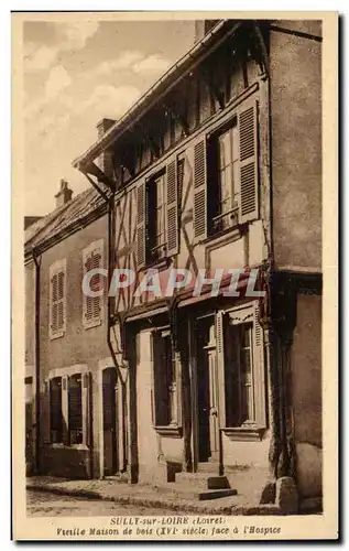 Sully sur Loire - Vieille maison du bois - Ansichtskarte AK