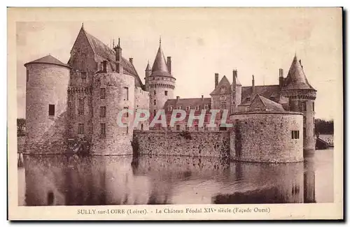 Sully sur Loire - Le Chateau Feodal - Cartes postales