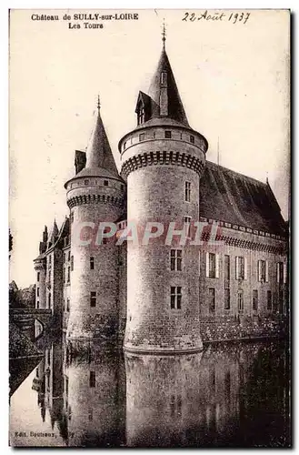 Sully sur Loire - Le Chateau Feodal - Les Tours - Cartes postales