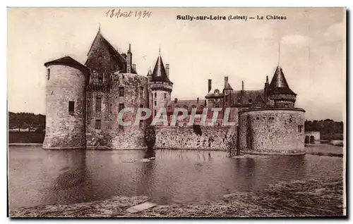 Sully sur Loire - Le Chateau Feodal - Cartes postales