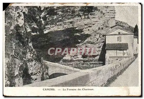 Cahors - La Fontaine des Chartreux - Cartes postales