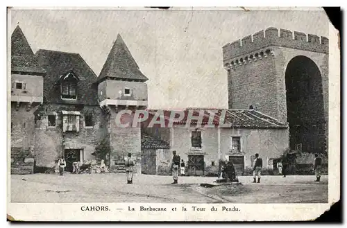 Cahors - La Barbacane et la Tour du Pendu - Ansichtskarte AK