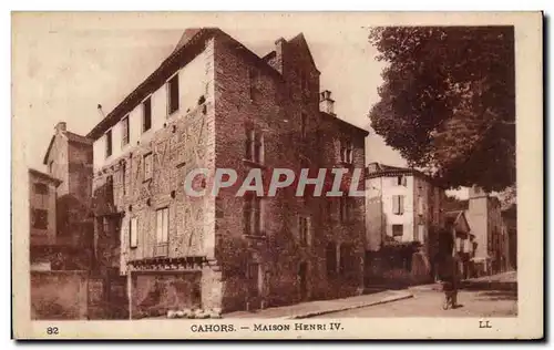 Cahors - Maison Henri IV - Ansichtskarte AK