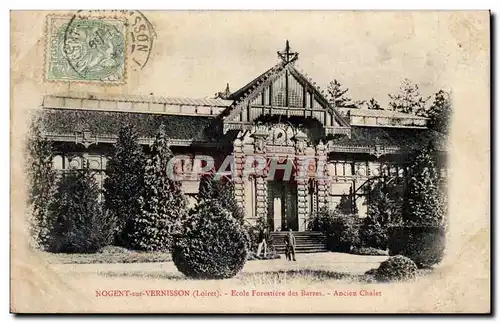 Nogent sur Vernisson - Ecole Forestiere des Barres - Ancien Chalet - Ansichtskarte AK
