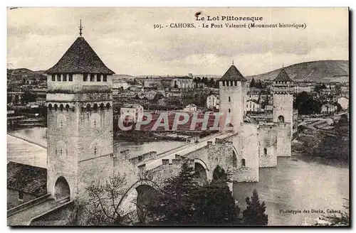 Cahors - Le Pont Valentre - Cartes postales