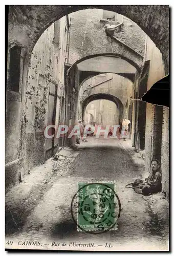 Cahors - Rue de l&#39Universite - Cartes postales