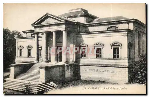 Cahors - Le Palais de Justice - Cartes postales