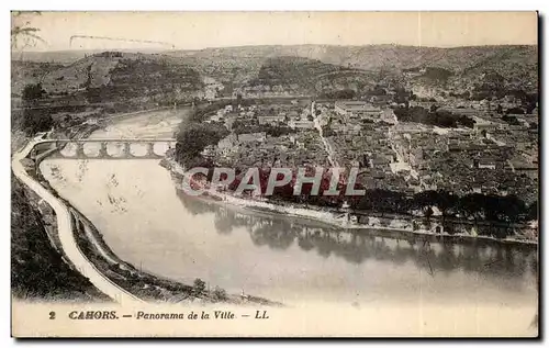 Cahors - Panorama de la Ville - Cartes postales