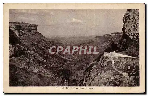 Autoire - Les Gorges - Ansichtskarte AK