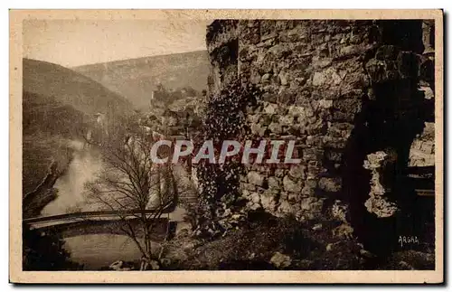 Cabrerets - Les quais et ruines - Cartes postales