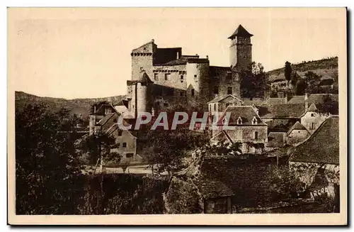 Cajarc - Chateau feodal - Cartes postales