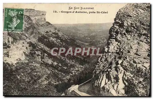 Gorges d&#39Autoire pres St Cere - Cartes postales