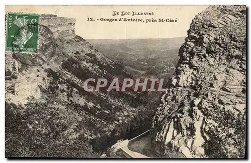 Gorges d'Autoire pres St Cere - Cartes postales
