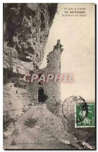 Autoire - Le Chateau des Anglais - Cartes postales